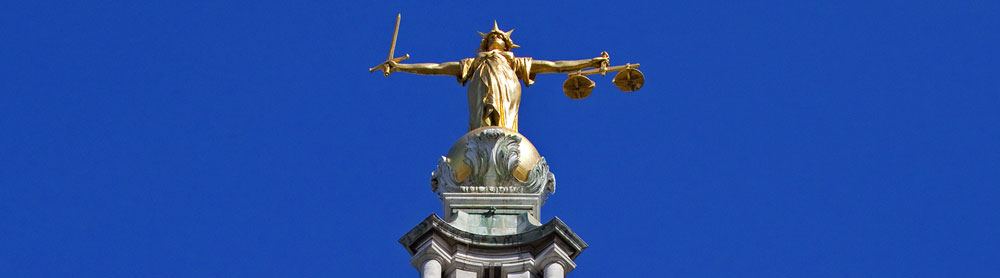 Old Bailey London - Justice