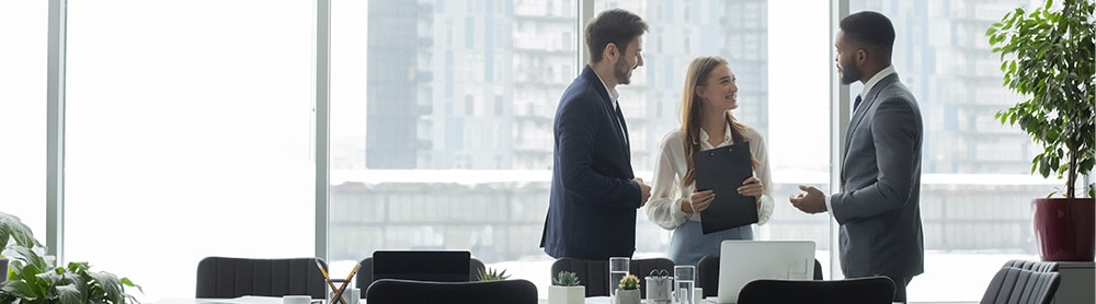 Consultants discussing CFO Advisory Services Consultants discussing CFO Advisory Services