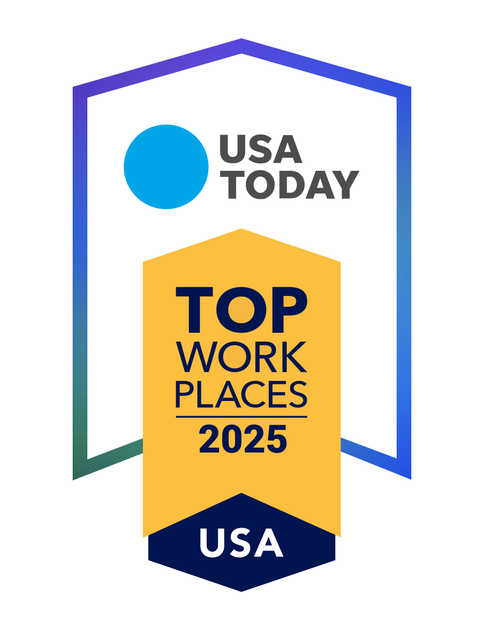 USA Today - Top Places to Work 2025 USA Today - Top Places to Work 2025