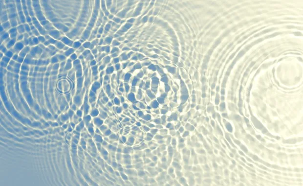water ripples representing patterns recognized by AI