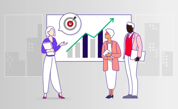 Banking and capital markets illustration