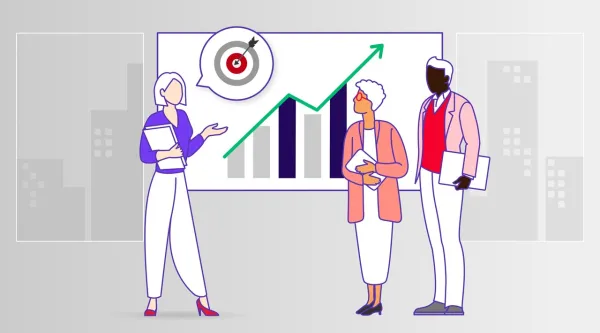 Banking and capital markets illustration