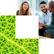 Colleagues discussing AI literacy Colleagues discussing AI literacy