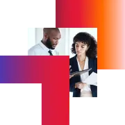 colleagues-discussing-business-cornerstone-image Colleagues discussing CLS Manager