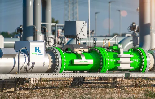 green hydrogen plant