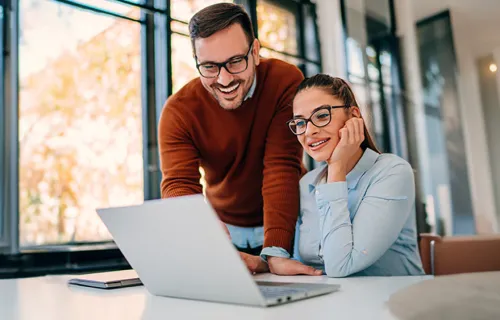 Professionals on discussion