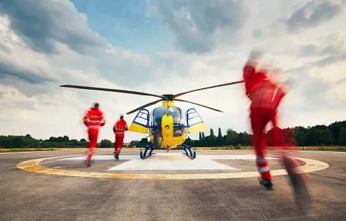 natural disaster recovery helicopter